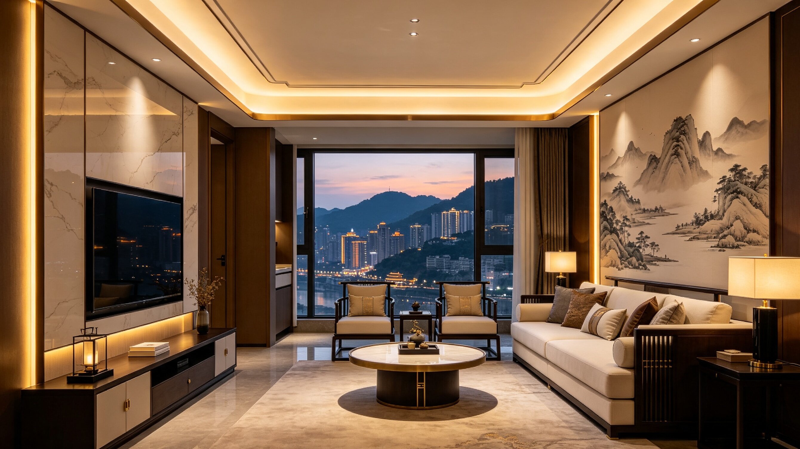 Spacious 3-bedroom family apartment near international school in Yuzhong, Chongqing